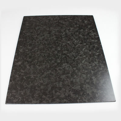 1 16 &quot; 1 8 &quot; 1 4 pouces de feuille composite en fibres de carbone en carton forgé avec une texture désordonnée