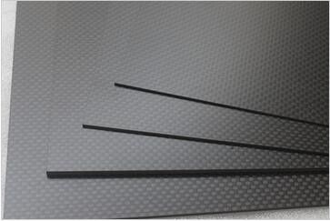 Plaque de panneau en fibre de carbone 3K pour cadre quad