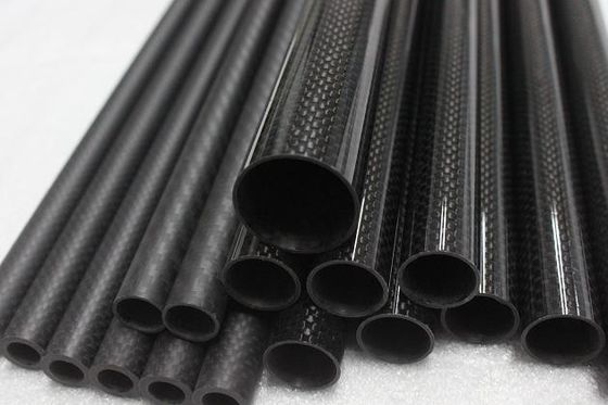 Tubes en fibre de carbone rondes de taille moyenne 13 mm 14 mm 15 mm 16 mm 18 mm 19 mm