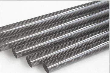 Poteaux de tubes ronds en fibre de carbone résistant à la corrosion 17 mm 18 mm 19 mm 20 mm 22 mm 25 mm