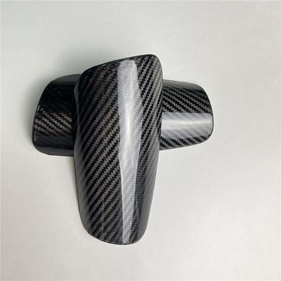 Tissu en fibres de carbone pour adultes Football Footballeur Garde de la chaussure à manches courtes Jaune/Noir OME