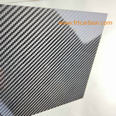 Tissu en feuille de fibre de carbone forgé à haute température 2,0 mm 5,0 mm