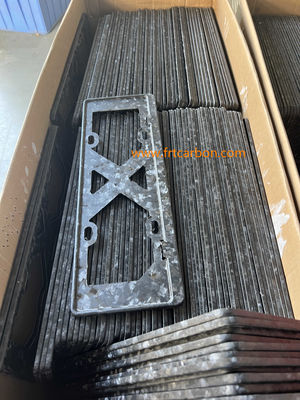 Carbone fin en fibre solide bleu noir 6,0 mm 8,0 mm 10,0 mm