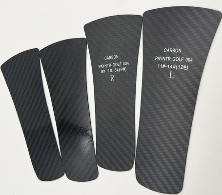 Chaussures en fibre de carbone de football sur mesure 3k Twill Plaque en fibre de carbone mate 1,0 mm 0,8 mm