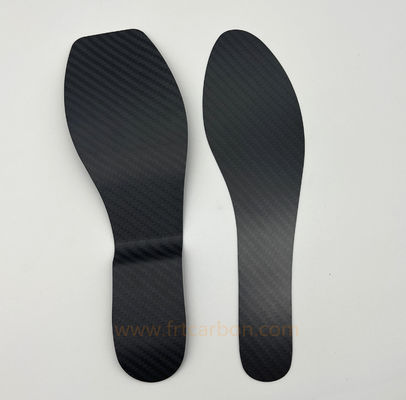 Chaussures en fibre de carbone de football sur mesure 3k Twill Plaque en fibre de carbone mate 1,0 mm 0,8 mm