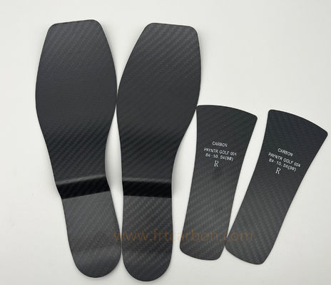 Chaussures en fibre de carbone de football sur mesure 3k Twill Plaque en fibre de carbone mate 1,0 mm 0,8 mm