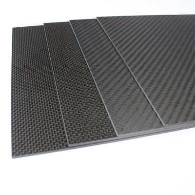 Épaisseur 10 mm 5 mm 3 mm Plaque en fibre de carbone 3k Twill tissage pour hélicoptère RC Quadcopter Multicopter