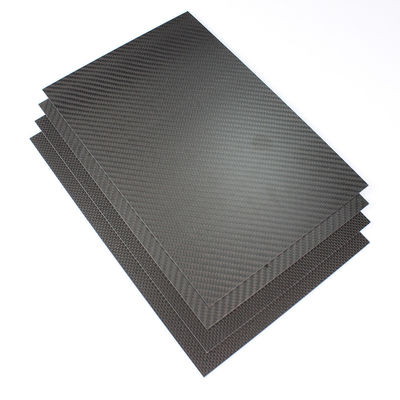 Épaisseur 10 mm 5 mm 3 mm Plaque en fibre de carbone 3k Twill tissage pour hélicoptère RC Quadcopter Multicopter