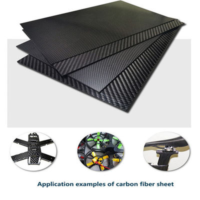 Carburant renforcé en fibres de polymère et résine 2 mm 10 mm Rc Hélicoptère Multicopter Quadcopter