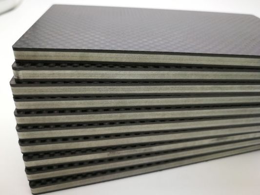3k feuilles de tissu en fibres de carbone plaque pour voitures Murs de sous-sol 2mm 2,5mm 3mm