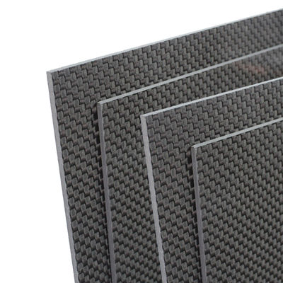 Plaque de panneau en fibre de carbone 1 mm 1,5 mm 2 mm 2,5 mm 3 mm Pour la CNC