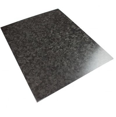 1 16 &quot; 1 8 &quot; 1 4 pouces de feuille composite en fibres de carbone en carton forgé avec une texture désordonnée