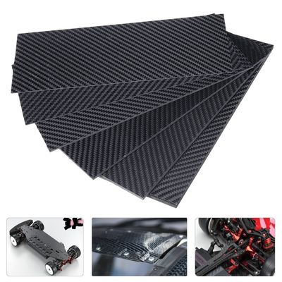 Poids léger Plaque en fibre de carbone Paroi 1 mm 2 mm 10 mm Pour drone 48 X 96 4 X8