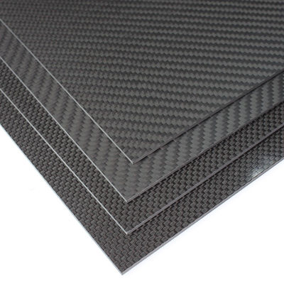 Plaques en fibre de carbone de 4 mm pour voitures de course rc 0,5 mm plaque de cfrp 200x300 mm