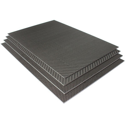 6 mm 1,5 mm 1 mm 0,5 mm feuille de fibre de carbone Cfrp plaque de pressage thermique 400x500 mm
