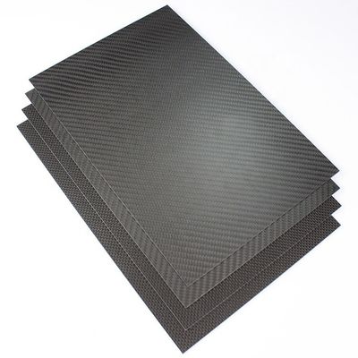 plaque de feuille en fibre de carbone de haute qualité 1mm 1,5mm 2,5mm 3mm feuilles stratifiées en fibre de carbone fabricants à la promotion