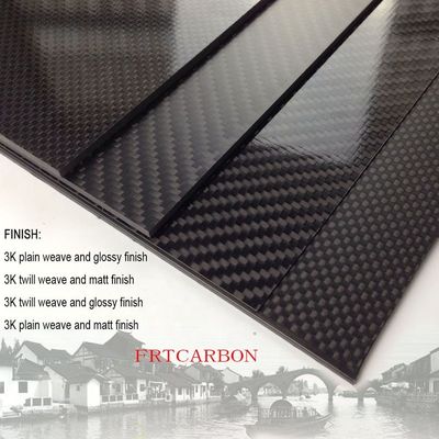 plaque de feuille en fibre de carbone de haute qualité 1mm 1,5mm 2,5mm 3mm feuilles stratifiées en fibre de carbone fabricants à la promotion