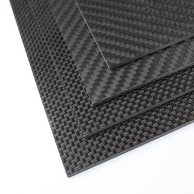100% panneau en fibre de carbone poids léger 3k feuille de fibre de carbone personnalisée CNC pièce en fibre de carbone avec prix d'usine