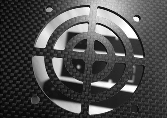 100% panneau en fibre de carbone poids léger 3k feuille de fibre de carbone personnalisée CNC pièce en fibre de carbone avec prix d'usine