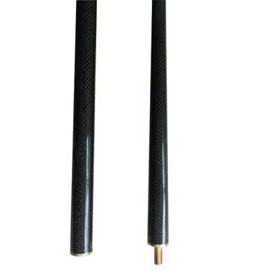 6 mm 10 mm Carré Tubes en fibre de carbone Pools Cue haute résistance Billiards Cue pour les membres du club