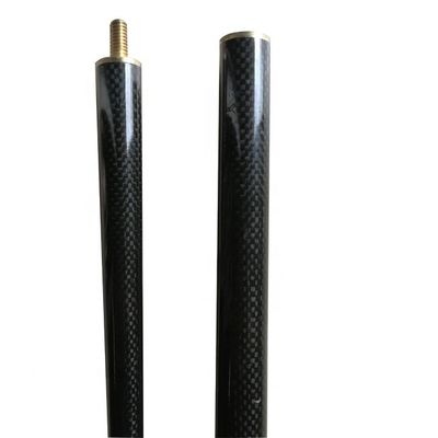 6 mm 10 mm Carré Tubes en fibre de carbone Pools Cue haute résistance Billiards Cue pour les membres du club