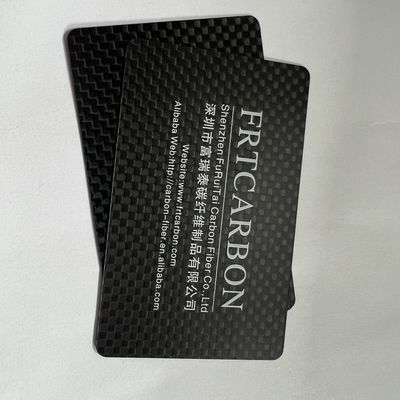 Service d'usinage de fibres de carbone Carte de visite Imprimer des cadres de coupe CNC Partie Pour Carre RC Carte Shin
