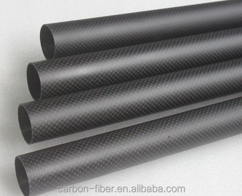 Fabricants de tubes en fibres de carbone 1000 mm 2000 mm pôle CFRP pôle en fibres de carbone à haute résistance