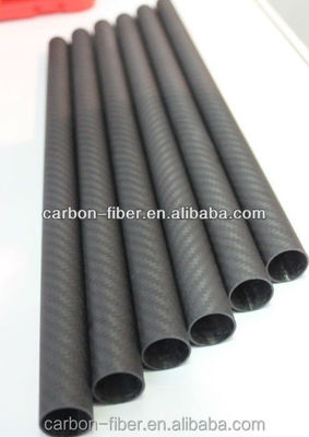 Tubes en fibre de carbone de 1 4 &quot; et 1 pouce