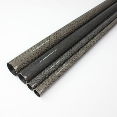 Tubes en fibre de carbone de 2 &quot; à 3 &quot; et 2 &quot; mm Poteaux en fibre de carbone Poteaux de voûte Grand diamètre 18x16x1000 mm