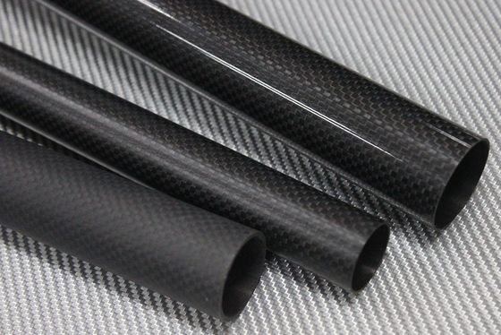 3 4 &quot; 3 8 &quot; 3k Tube en fibre de carbone 10 mm 12 mm 15 mm 18 mm 22 mm 30 mm 40 mm 50 mm