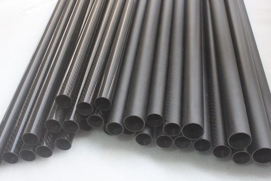 3 4 &quot; 3 8 &quot; 3k Tube en fibre de carbone 10 mm 12 mm 15 mm 18 mm 22 mm 30 mm 40 mm 50 mm