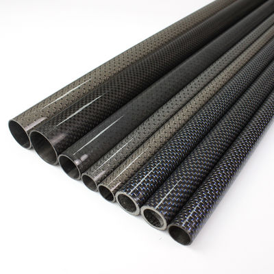 Cadre de tubes en fibre de carbone 7 mm 8 mm Od Blanc