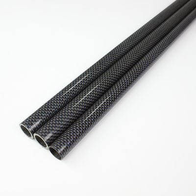3 mm 4 mm 5 mm Pôle de tube en fibre de carbone Poteaux de voûte pour le cadre de vélo en carbone 30x28x1000mm