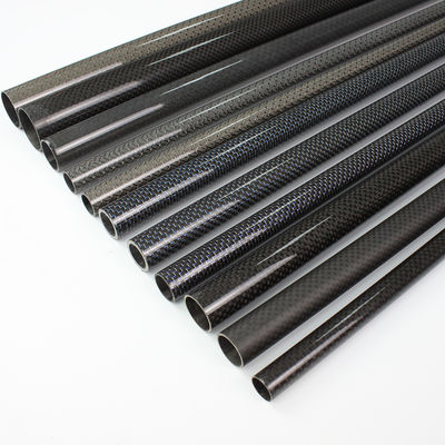 3 mm 4 mm 5 mm Pôle de tube en fibre de carbone Poteaux de voûte pour le cadre de vélo en carbone 30x28x1000mm