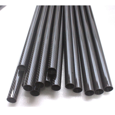 3 mm 4 mm 5 mm Pôle de tube en fibre de carbone Poteaux de voûte pour le cadre de vélo en carbone 30x28x1000mm