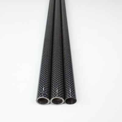 6 mm 1,25 pouces 1,5 pouces de tubes en fibre de carbone Poteaux de voûte 22x20x1000mm