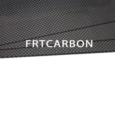 Plaque de panneau en fibre de carbone 3K pour cadre quad