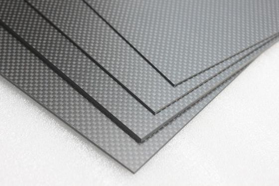 Vente à chaud 500*1000mm 3K Plain Matte Carbon Fiber Board