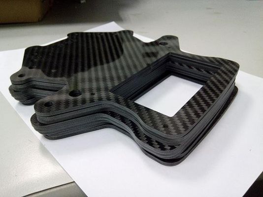 Plaque en fibre de carbone à haute résistance et bonne planéité 6 mm 8 mm 10 mm 12 mm 3K Twill Matte Fake