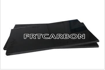Plaque de panneau uni en fibre de carbone solide 1 mm