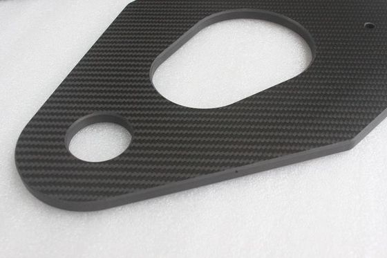 Parties d'usinage CNC à base de fibres de carbone pour le châssis/FPV