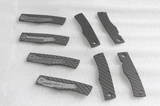 Parties d'usinage CNC à base de fibres de carbone pour le châssis/FPV