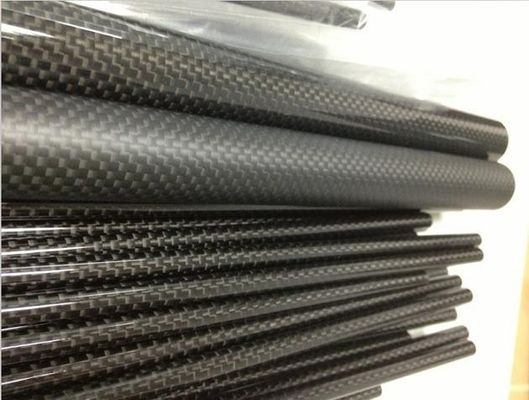 Faible poids Tubes ronds en fibre de carbone de petite taille 6 mm 7 mm 8 mm 10 mm 12 mm 13 mm