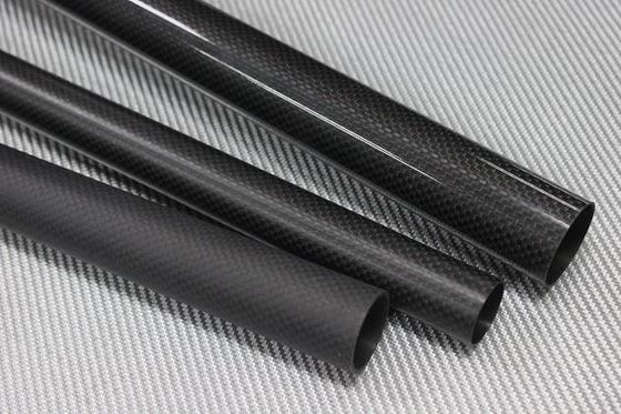 Faible poids Tubes ronds en fibre de carbone de petite taille 6 mm 7 mm 8 mm 10 mm 12 mm 13 mm