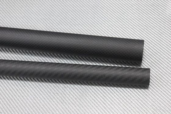 Tubes en fibre de carbone rondes de taille moyenne 13 mm 14 mm 15 mm 16 mm 18 mm 19 mm