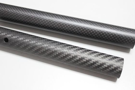 Tubes en fibre de carbone rondes de taille moyenne 13 mm 14 mm 15 mm 16 mm 18 mm 19 mm