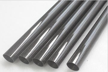 Poteaux de tubes ronds en fibre de carbone résistant à la corrosion 17 mm 18 mm 19 mm 20 mm 22 mm 25 mm