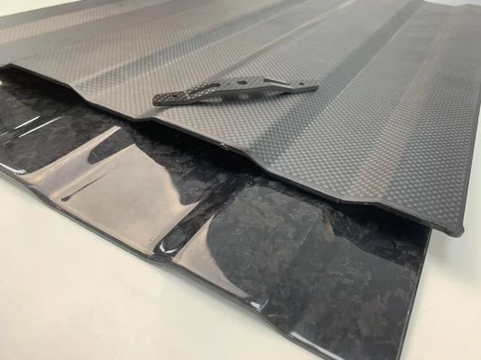 Ruloir de pêche en fibre de carbone à faible profil, eau salée, usinage CNC en fibre de carbone