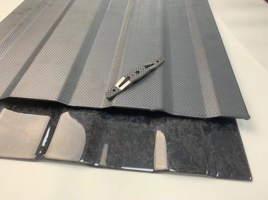 Ruloir de pêche en fibre de carbone à faible profil, eau salée, usinage CNC en fibre de carbone